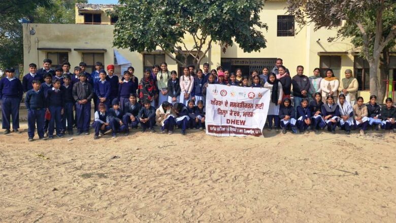 ਬਾਲ ਵਿਆਹ ਰੋਕਣ ਲਈ ਮਾਨਸਾ ਅਤੇ ਦਿਆਲਪੁਰਾ ਵਿੱਚ ਜਾਗਰੂਕਤਾ ਕੈਂਪ