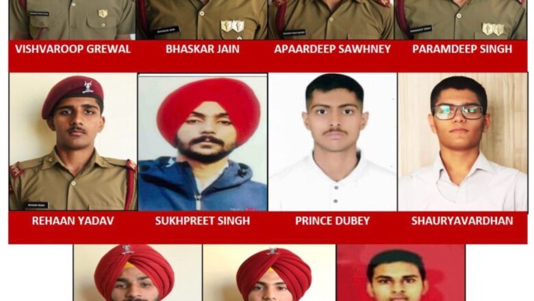 ਮਹਾਰਾਜਾ ਰਣਜੀਤ ਸਿੰਘ ਪ੍ਰੈਪਰੇਟਰੀ ਇੰਸਟੀਚਿਊਟ ਦੇ 11 ਕੈਡਿਟ ਦੀ ਐਨ.ਡੀ.ਏ. ਅਤੇ ਹੋਰ ਪ੍ਰਮੁੱਖ ਰੱਖਿਆ ਸਿਖਲਾਈ ਅਕੈਡਮੀਆਂ ਲਈ ਚੋਣ