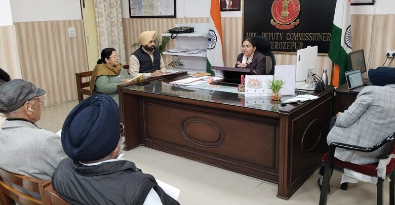 “ਸਾਡੇ ਬਜ਼ੁਰਗ ਸਾਡਾ ਮਾਣ” ਤਹਿਤ 05 ਫਰਵਰੀ ਨੂੰ ਸ਼੍ਰੀ ਰਾਮਬਾਗ ਬਿਰਧ ਸੇਵਾ ਆਸ਼ਰਮ ਫ਼ਿਰੋਜ਼ਪੁਰ ਛਾਉਣੀ ਵਿਖੇ ਲੱਗੇਗਾ ਮੈਗਾ ਕੈਂਪ – ਵਧੀਕ ਡਿਪਟੀ ਕਮਿਸ਼ਨਰ