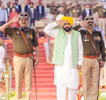 ਪਾਕਿਸਤਾਨ ਦੀ ਸ਼ਹਿ ਪ੍ਰਾਪਤ ਅੱਤਵਾਦ ਦਾ ਟਾਕਰਾ ਕਰ ਰਹੀ ਹੈ ਪੰਜਾਬ ਪੁਲਿਸ-ਭਗਵੰਤ ਸਿੰਘ ਮਾਨ