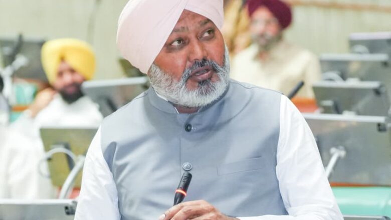 ਕਾਂਗਰਸੀ ਵਿਧਾਇਕ ਵੱਲੋਂ ਸਪੀਕਰ, ਮੰਤਰੀਆਂ ਅਤੇ ‘ਆਪ’ ਵਿਧਾਇਕਾਂ ਨੂੰ ‘ਬੰਧੂਆ ਮਜ਼ਦੂਰ’ ਕਹਿਣਾ ਸੰਵਿਧਾਨ ਅਤੇ ਲੋਕ ਫਤਵੇ ਦਾ ਅਪਮਾਨ: ਹਰਪਾਲ ਸਿੰਘ ਚੀਮਾ