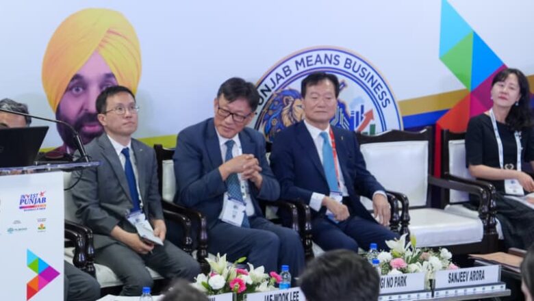 ਪ੍ਰਗਤੀਸ਼ੀਲ ਪੰਜਾਬ ਨਿਵੇਸ਼ਕ ਸੰਮੇਲਨ 2026 ਵਿਖੇ ਰਿਪਬਲਿਕ ਆਫ਼ ਕੋਰੀਆ ਕੰਟਰੀ ਸੈਸ਼ਨ ਦੌਰਾਨ ਪੰਜਾਬ-ਕੋਰੀਆ ਦਰਮਿਆਨ ਵਧ ਰਹੀ ਉਦਯੋਗਿਕ ਭਾਈਵਾਲੀ ਨੂੰ ਕੀਤਾ ਗਿਆ ਉਜਾਗਰ