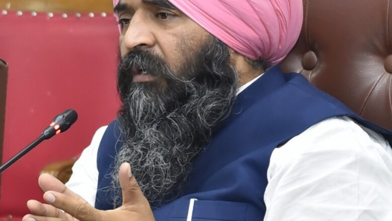 ਡਿਪਟੀ ਸਪੀਕਰ ਵੱਲੋਂ ‘ਸ਼ਹੀਦ-ਏ-ਆਜ਼ਮ ਭਗਤ ਸਿੰਘ ਨੈਸ਼ਨਲ ਮੈਰਾਥਨ’ ਲਈ ਵਿਸ਼ੇਸ਼ ਮੀਟਿੰਗ