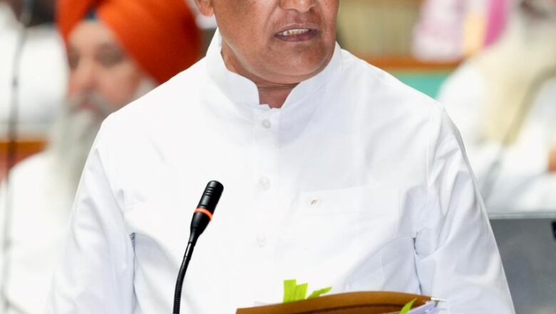 ਪੰਜਾਬ ਸਰਕਾਰ ਵੱਲੋਂ ਪੇਸ਼ ਬਜਟ ਸਿੰਚਾਈ ਨੈੱਟਵਰਕ ਨੂੰ ਮਜ਼ਬੂਤੀ ਦੇਣ ਸਣੇ ਪਾਰਦਰਸ਼ੀ ਮਾਈਨਿੰਗ ਪ੍ਰਣਾਲੀ ਨੂੰ ਯਕੀਨੀ ਬਣਾਏਗਾ: ਬਰਿੰਦਰ ਕੁਮਾਰ ਗੋਇਲ