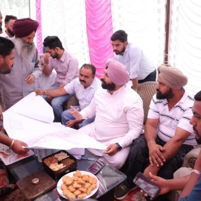 ਹਰਜੋਤ ਸਿੰਘ ਬੈਂਸ ਨੇ ਪਿੰਡ ਹਾਜੀਪੁਰ ਵਿੱਚ ਵਿਕਾਸੀ ਵਾਅਦੇ ਕੀਤੇ ਪੂਰੇ