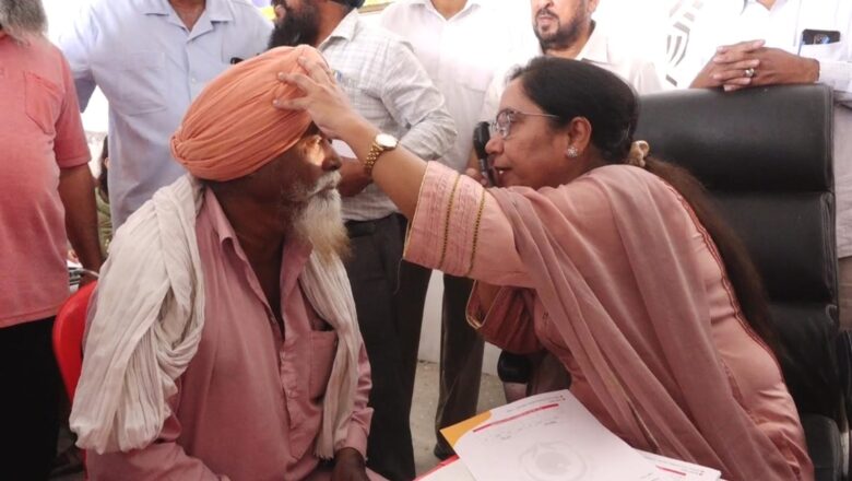 ਕੈਬਨਿਟ ਮੰਤਰੀ ਡਾ. ਬਲਜੀਤ ਕੌਰ ਵੱਲੋਂ ਫਰੀਦਕੋਟ ਵਿੱਚ ਮੁਫ਼ਤ ਅੱਖਾਂ ਦੇ ਚੈਕਅੱਪ ਕੈਂਪ ਦਾ ਆਯੋਜਨ