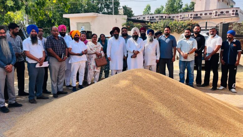 ਮੰਡੀਆਂ ਵਿੱਚ ਸੁਵਿਧਾਵਾਂ ਅਤੇ ਖਰੀਦ ਪ੍ਰਬੰਧਾਂ ਦਾ ਜਾਇਜ਼ਾ ਲੈਣ ਪਹੁੰਚੇ ਡਿਪਟੀ ਸਪੀਕਰ ਰੌੜੀ