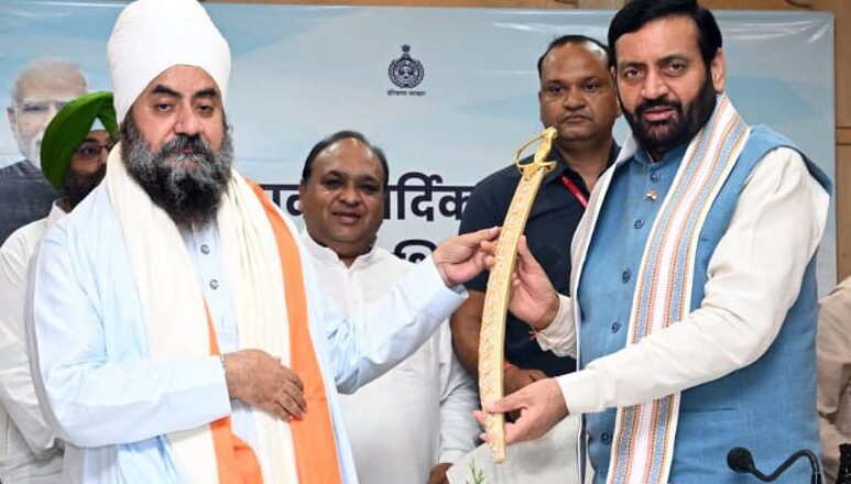 ਧਰਮ ਅਤੇ ਰਾਸ਼ਟਰ ਦੀ ਰੱਖਿਆ ਲਈ ਸਿੱਖ ਸਮਾਜ ਦੀਆਂ ਕੁਰਬਾਨੀਆਂ ‘ਤੇ ਪੂਰੇ ਦੇਸ਼ ਨੂੰ ਹੈ ਮਾਣ- ਮੁੱਖ ਮੰਤਰੀ ਨਾਇਬ ਸਿੰਘ ਸੈਣੀ