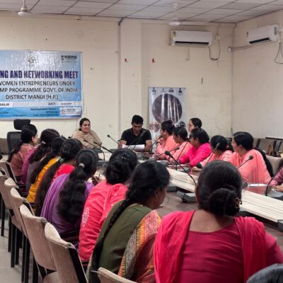 विकास खंड बल्ह में महिला उद्यमियों के लिए फंडिंग एवं नेटवर्किंग मीट का आयोजन