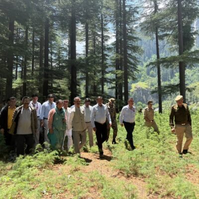 हिमाचल के सबसे दुर्गम क्षेत्र बड़ा भंगाल में मसीहा बनकर पहुंचे मुख्यमंत्री सुक्खू