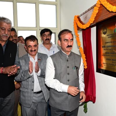 मुख्यमंत्री ने हिमाचल प्रदेश विश्वविद्यालय से ग्रीन हाइड्रोजन क्षेत्र में शोध करने का किया आह्वान