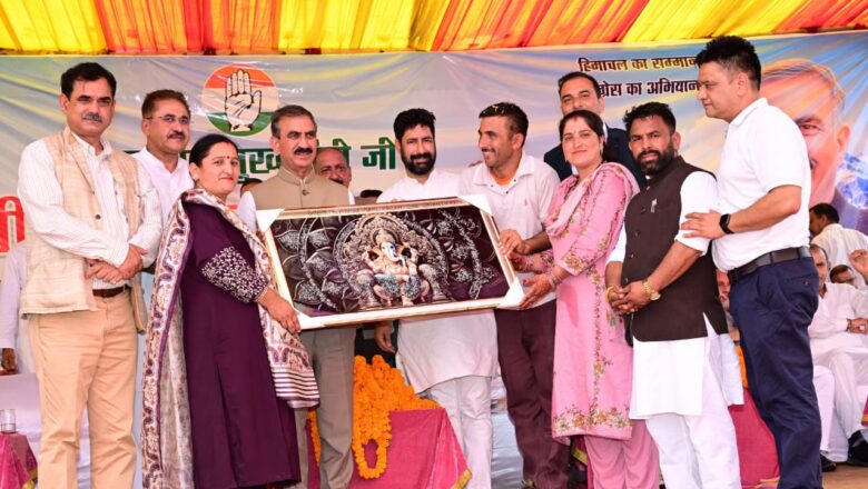 मुख्यमंत्री ने जोहड़जी-मल्ला सड़क के लिए 20 करोड़ रुपये की घोषणा