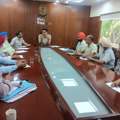 ਸਪੈਸ਼ਲ ਇੰਟੈਂਸਿਵ ਰਿਵੀਜ਼ਨ (ਐੱਸ.ਆਈ.ਆਰ.) 2026 ਸਬੰਧੀ ਡਿਪਟੀ ਕਮਿਸ਼ਨਰ ਦੀ ਰਾਜਨੀਤਿਕ ਪਾਰਟੀਆਂ ਨਾਲ ਵਿਸ਼ੇਸ਼ ਮੀਟਿੰਗ ਹੋਈ