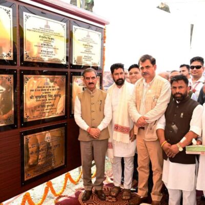 मुख्यमंत्री ने नेरी कलां में 90.66 करोड़ रुपये की 12 विकास परियोजनाओं के उद्घाटन एवं शिलान्यास किए