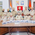 ਸਰਹੱਦ ਪਾਰੋਂ ਹਥਿਆਰ ਤਸਕਰੀ ਵਾਲੇ ਨੈੱਟਵਰਕ ਨਾਲ ਸਬੰਧਤ ਚਾਰ ਵਿਅਕਤੀ 10 ਆਧੁਨਿਕ ਪਿਸਤੌਲਾਂ ਸਣੇ ਕਾਬੂ