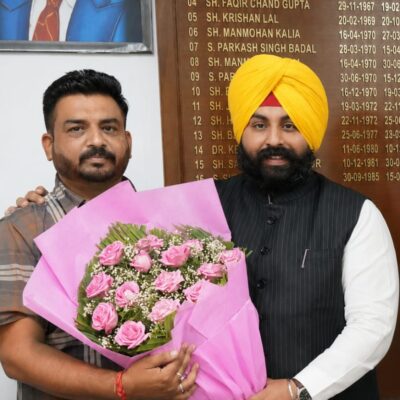 ਦੀਪਕ ਸੋਨੀ ਨੂੰ ਖੱਤਰੀ ਅਰੋੜਾ ਵੈਲਫੇਅਰ ਬੋਰਡ ਦਾ ਜਿਲ੍ਹਾ ਚੇਅਰਮੈਨ