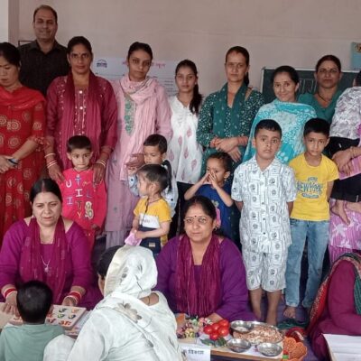 कमाल की तैयारी-2026 के तहत पांच आंगनवाड़ी सह प्री-स्कूलों में समर मेला आयोजित