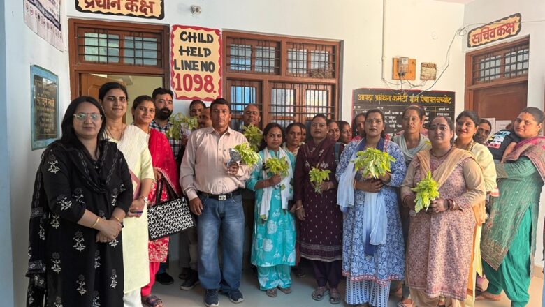 पारंपरिक फसलों के महत्व पर एक दिवसीय प्रशिक्षण व जागरूकता शिविर आयोजित