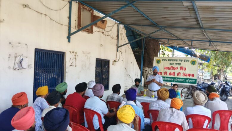 ਸਬਜ਼ੀਆਂ ‘ਚ ਫ਼ਲ਼ ਦੀ ਮੱਖੀ ਦੀ ਰੋਕਥਾਮ ਸਬੰਧੀ ਕਰਵਾਇਆ ਜਾਗਰੂਕਤਾ ਪ੍ਰੋਗਰਾਮ