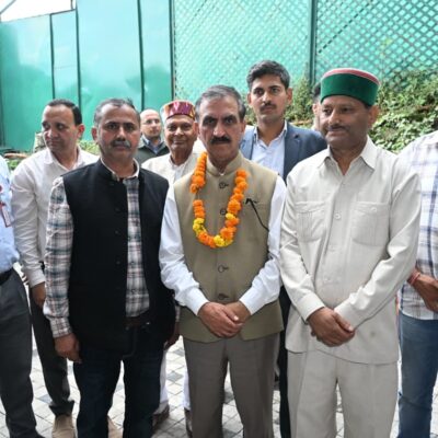 रामपुर में भाजपा को झटका, क्षेत्र के प्रमुख नेता बृजलाल अपने 300 से अधिक समर्थकों सहित कांग्रेस में शामिल