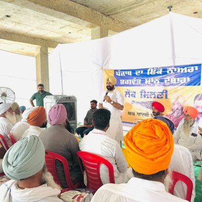 ਹਲਕਾ ਵਿਧਾਇਕ ਗਿੱਦੜਬਾਹਾ  ਨੇ ਲੋਕ ਮਿਲਣੀ ਪ੍ਰੋਗਰਾਮ ਤਹਿਤ ਸੁਣੀਆਂ ਲੋਕਾਂ ਦੀਆਂ ਸਮੱਸਿਆਵਾਂ