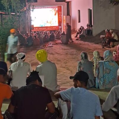 ਸ੍ਰੀ ਗੁਰੂ ਰਵਿਦਾਸ ਜੀ ਦੇ 650ਵੇਂ ਪ੍ਰਕਾਸ਼ ਦਿਹਾੜੇ ਨੂੰ ਸਮਰਪਿਤ ਪਿੰਡ ਦਰਿਆਪੁਰ ਅਤੇ ਮੁਬਾਰਕਪੁਰ ਚੁੰਗਾ ਵਿਖੇ ਦਿਖਾਏ ਡਾਕੂਮੈਂਟਰੀ ਸ਼ੋਅ