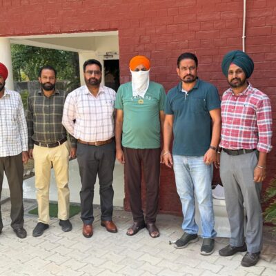 ਵਿਜੀਲੈਂਸ ਬਿਊਰੋ ਵੱਲੋਂ 7,000 ਰੁਪਏ ਰਿਸ਼ਵਤ ਲੈਂਦਾ ਏ.ਐਸ.ਆਈ. ਰੰਗੇ ਹੱਥੀਂ ਕਾਬੂ
