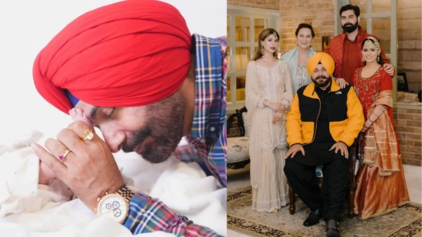 ‘ਦਾਦਾ’ ਬਣੇ ਨਵਜੋਤ ਸਿੱਧੂ, ਪੋਤੀ ਨਾਲ ਸਾਂਝੀ ਕੀਤੀ ਪਹਿਲੀ ਤਸਵੀਰ