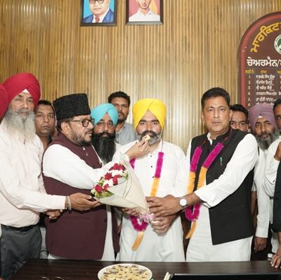 ਮਾਰਕਿਟ ਕਮੇਟੀ ਸੰਦੋੜ ਦੇ ਨਵ-ਨਿਯੁਕਤ ਚੇਅਰਮੈਨ ਇੰਜ. ਸੰਦੀਪ ਸਿੰਘ ਵੜੈਚ ਨੇ ਸੰਭਾਲਿਆ ਅਹੁਦਾ