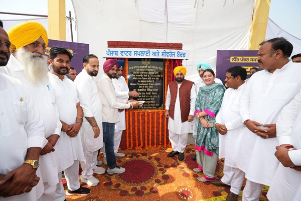 ਮੁੱਖ ਮੰਤਰੀ ਭਗਵੰਤ ਸਿੰਘ ਮਾਨ ਵੱਲੋਂ ਧੂਰੀ ਦੇ ਲੱਖਾਂ ਲੋਕਾਂ ਨੂੰ ਪੀਣ ਵਾਲੇ ਸਾਫ਼ ਪਾਣੀ ਦੀ ਸੌਗਾਤ