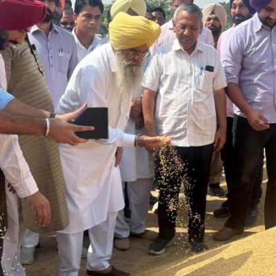 ਕੈਬਨਿਟ ਮੰਤਰੀ ਸ. ਖੁੱਡੀਆਂ ਨੇ ਮੰਡੀ ਕਿੱਲਿਆਂਵਾਲੀ ਵਿਖੇ ਝੋਨੇ ਦੀ ਸਰਕਾਰੀ ਖਰੀਦ ਦੀ ਕਰਵਾਈ ਸ਼ੁਰੂਆਤ