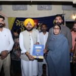 ਪੰਜਾਬ ਸਰਕਾਰ ਨੇ ‘ਮੇਰਾ ਘਰ-ਮੇਰੇ ਨਾਮ’ ਸਕੀਮ ਸ਼ੁਰੂ ਕਰਕੇ ਹਜ਼ਾਰਾਂ ਪਰਿਵਾਰਾਂ ਦਾ ਸੁਪਨਾ ਕੀਤਾ ਸਾਕਾਰ : ਤਰੁਨਪ੍ਰੀਤ ਸਿੰਘ ਸੌਂਦ