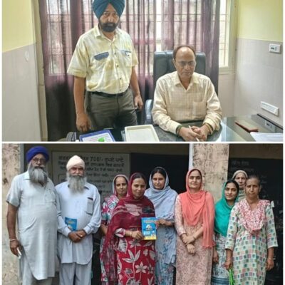 ਮੁੱਖ ਮੰਤਰੀ ਸਿਹਤ ਯੋਜਨਾ ਦੇ ਕਾਰਡ ਘਰ-ਘਰ ਵੰਡਣ ਦੀ ਮੁਹਿੰਮ ਲਗਾਤਾਰ ਜਾਰੀ – ਡਾ.ਅਨੰਦ ਘਈ